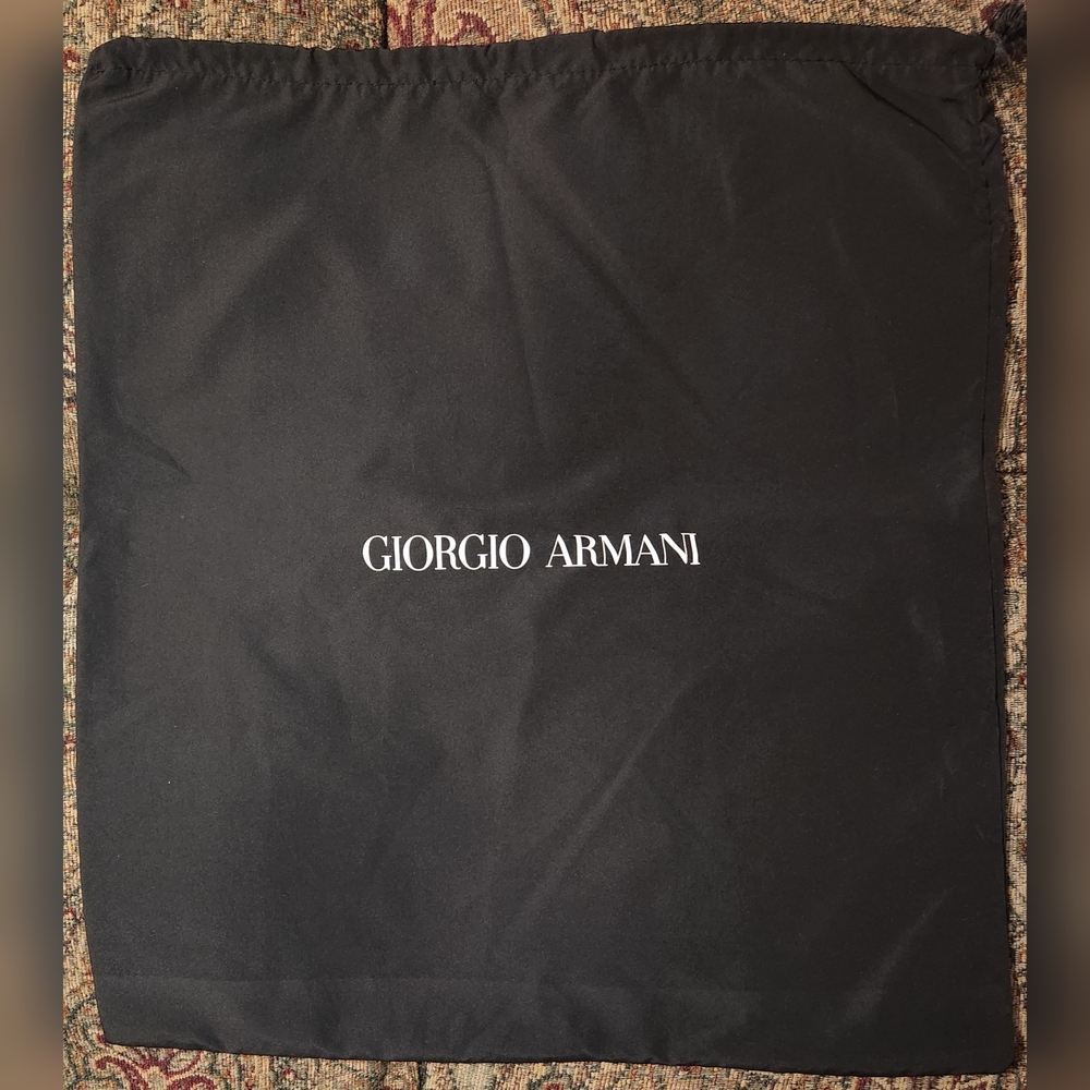 Giorgio Armani Black Dust Bag/Garment Bag